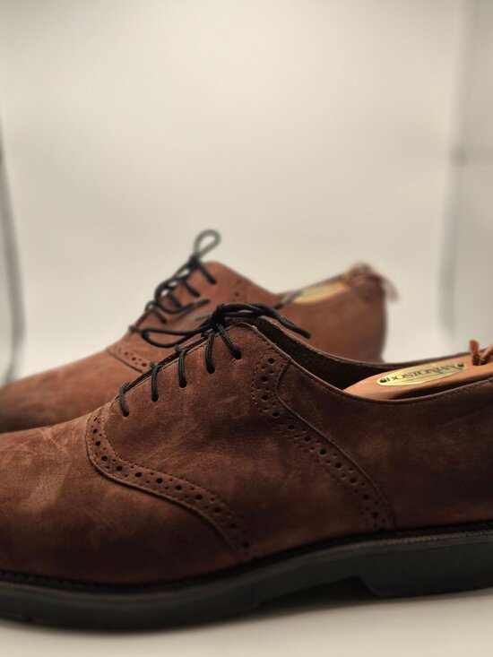 Rockport Brown Leather Oxford Shoes Size 10.5 main image 4